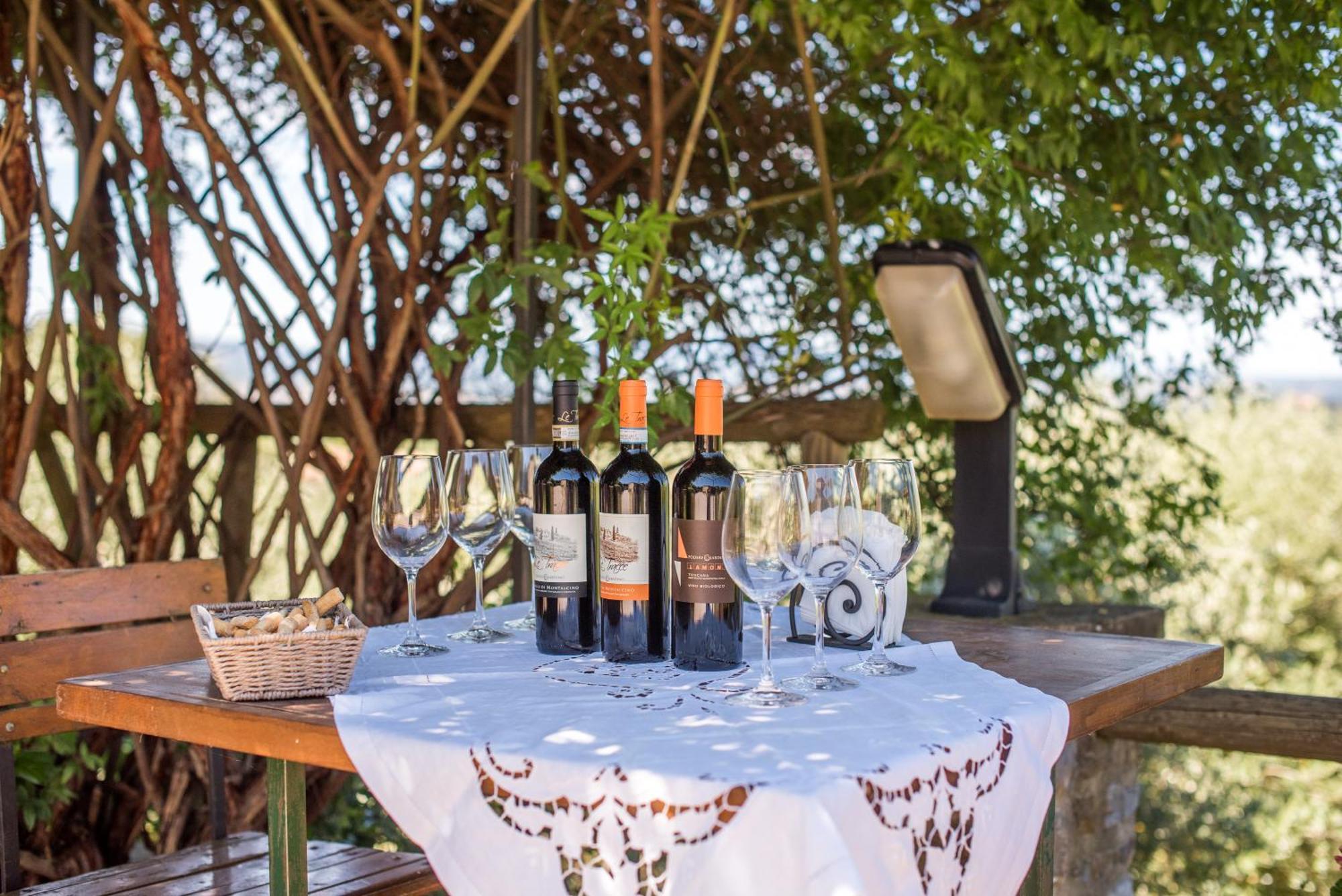 Glicine Apartment Podere Giardino 蒙塔尔奇诺 外观 照片